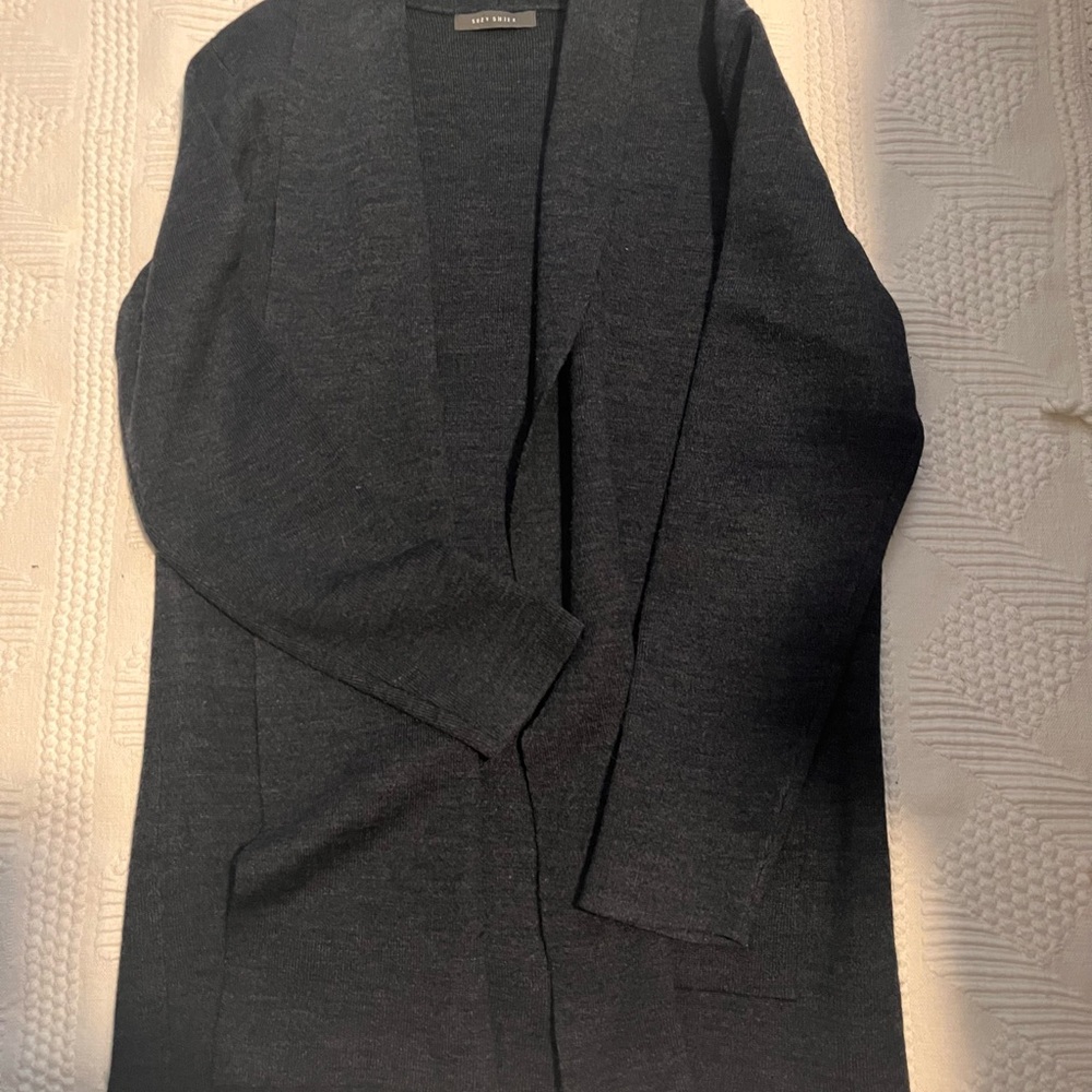 Suzy Shier Open Front Cardigan